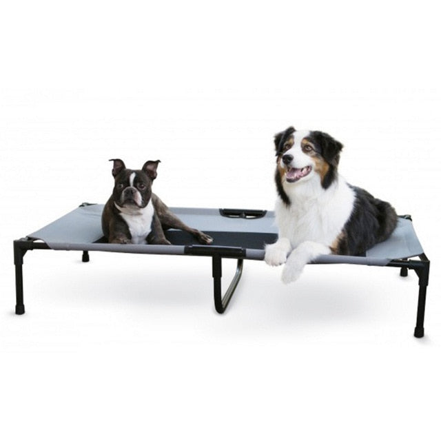 Moisture-proof Dog Pet Bed Size Medium-sized Mesh Breathable Removable and Washable Golden Wool Fence Camppanier chat - partest.com
