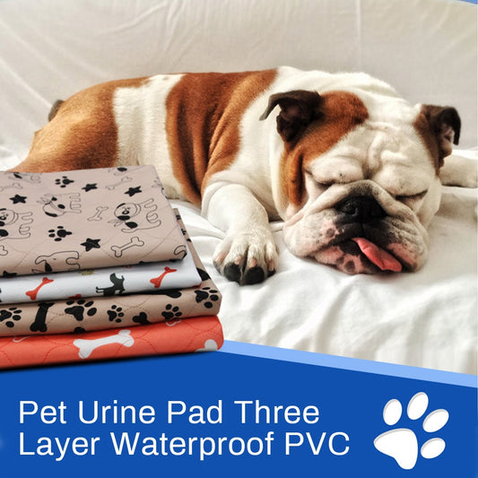 Waterproof Pet Puppy Training Mat Washable Reusable Pee Pads for Dog Cat Whelping Pads Bed Sofa Mattress  Cover - partest.com