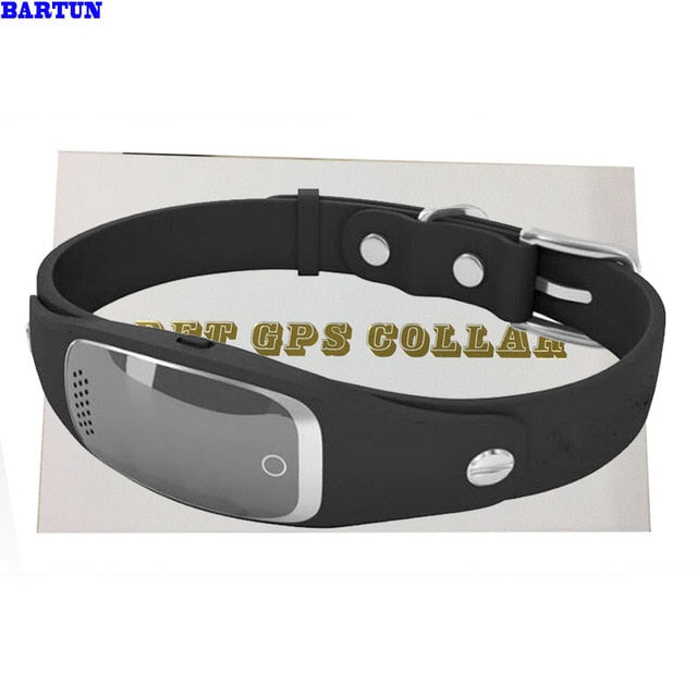 Pet GPS Dog Collar Waterproof Dog Tracker GSM GPRS Silicon gps Cat Collars Locator Pets Products Dropshipping S1 - partest.com