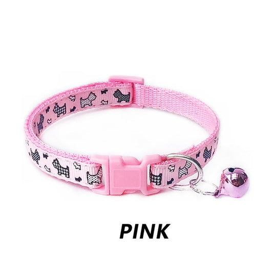 Cat collar with bells products for cats kitten pet leash harness for puppy animal necklace cats products around the neck for pet - partest.com