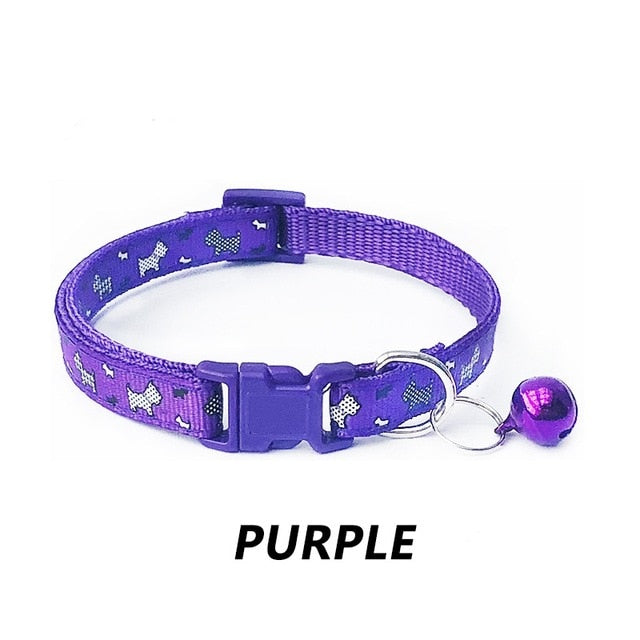 Cat collar with bells products for cats kitten pet leash harness for puppy animal necklace cats products around the neck for pet - partest.com