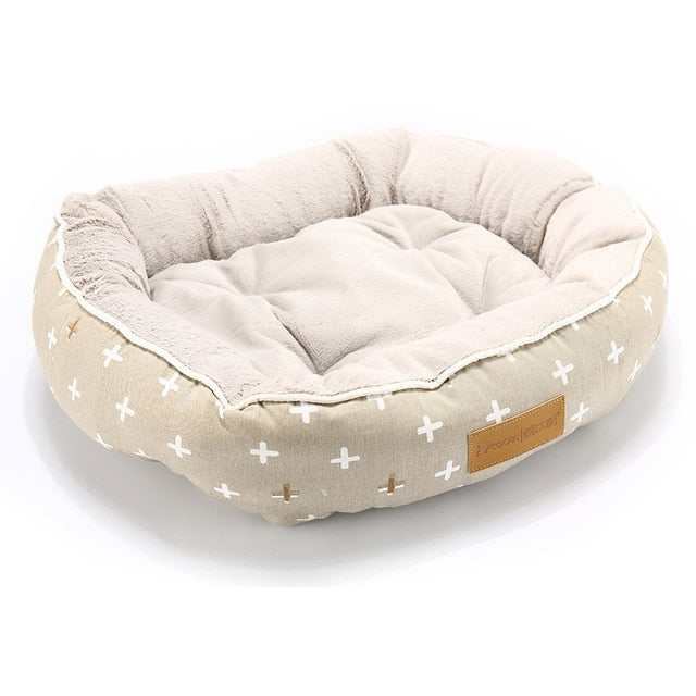 Pet Products Dog Bed Sofa For Small Medium Large Dogs Cats Winter Pet Dog Bed House Mats Bench Pet Kennel Sofa Durable Puppy Bed - partest.com