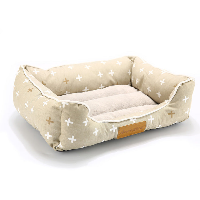 Pet Products Dog Bed Sofa For Small Medium Large Dogs Cats Winter Pet Dog Bed House Mats Bench Pet Kennel Sofa Durable Puppy Bed - partest.com